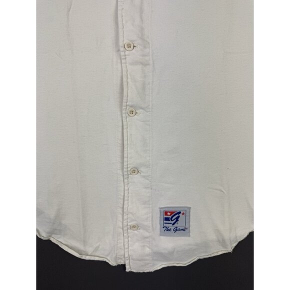 Vintage 90's The Game NCAA Notre Dame Fighting Irish Baseball Jersey Style Large - Picture 7 of 16